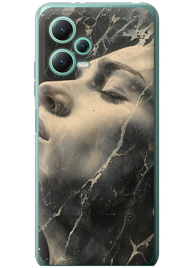 Силіконовий чохол 'Мармурова жінка' для Endorphone Xiaomi Redmi Note 12 5G (285704523)