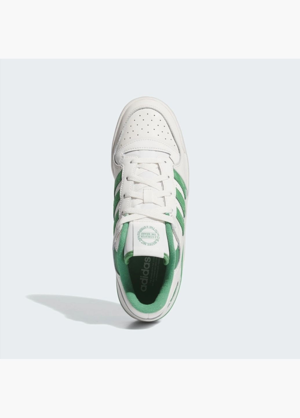 Білі кросівки чоловічі forum low cl shoes white ig3778 adidas