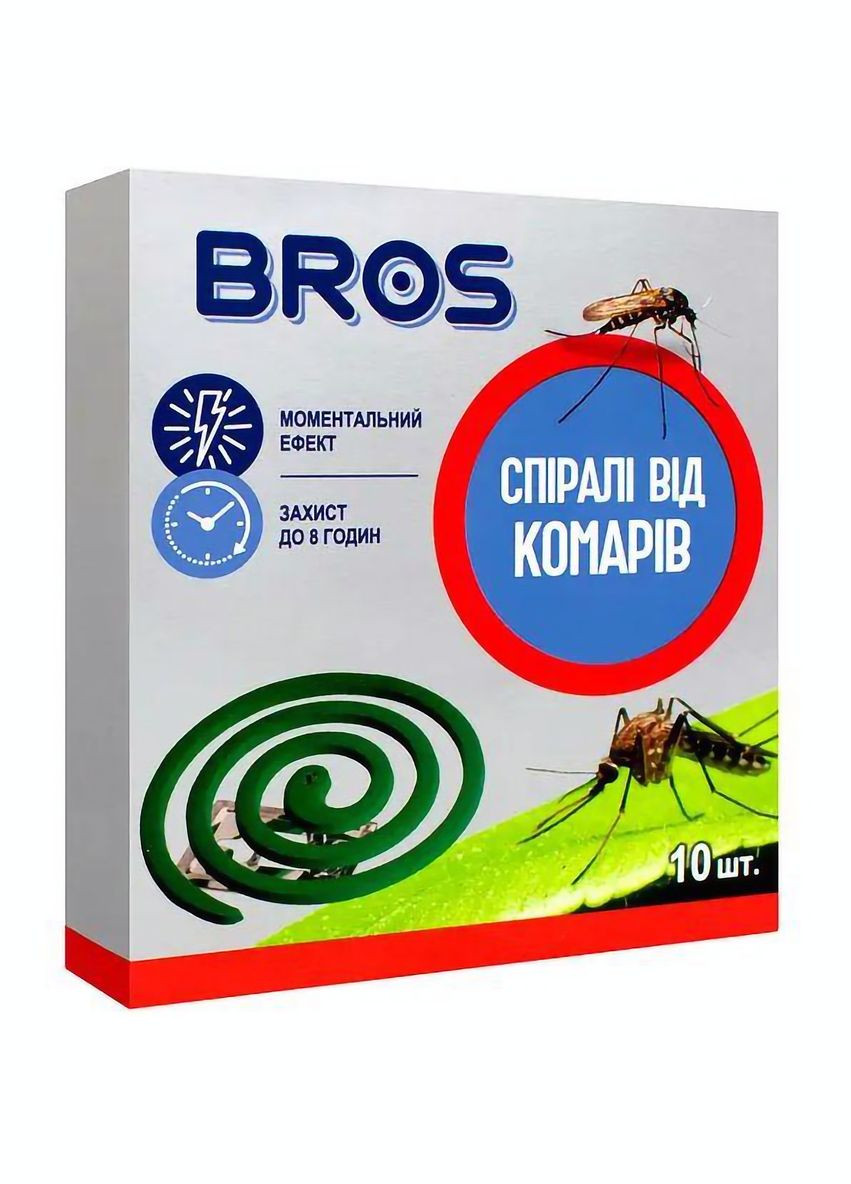 Спирали комаров 10 шт. Bros (333141675)