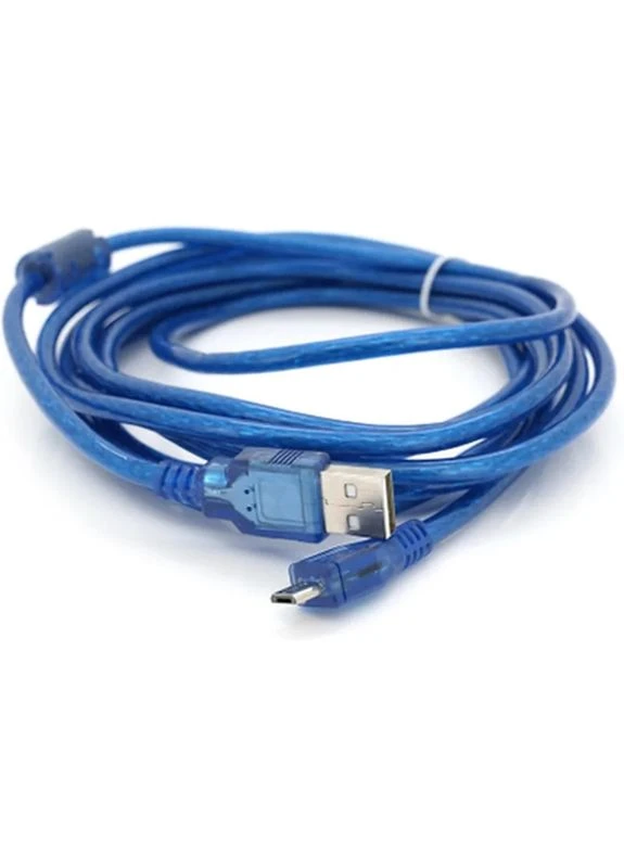 Дата кабель USB 2.0 AM to Micro 5P 3.0m blue (YT-AM/Mc-3B/02140) Voltronic (399083826)