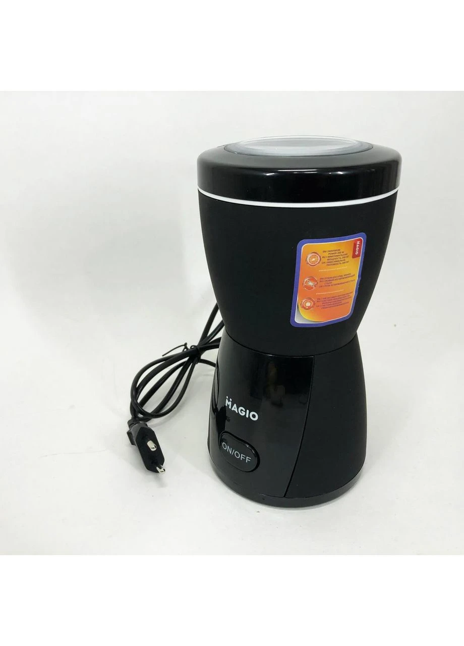 Кофемолка MG-205 200 Вт, Кофемолка бытовая электрическая, Портативная кофемолка, Измельчитель кофе Magio (397595969)