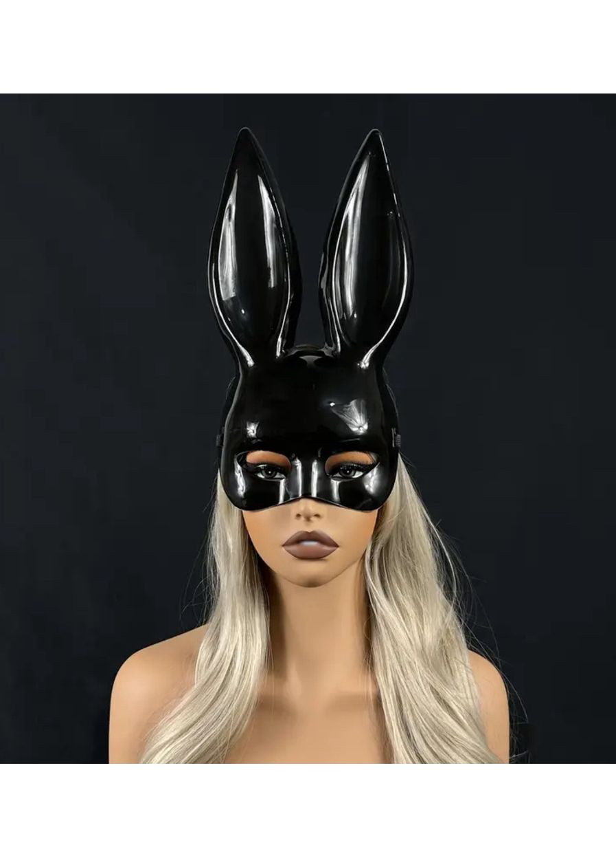 Маска кролика PlayBoy глянсова костюмна маска для вечірок та Хеллоуїна No Brand (361231004)