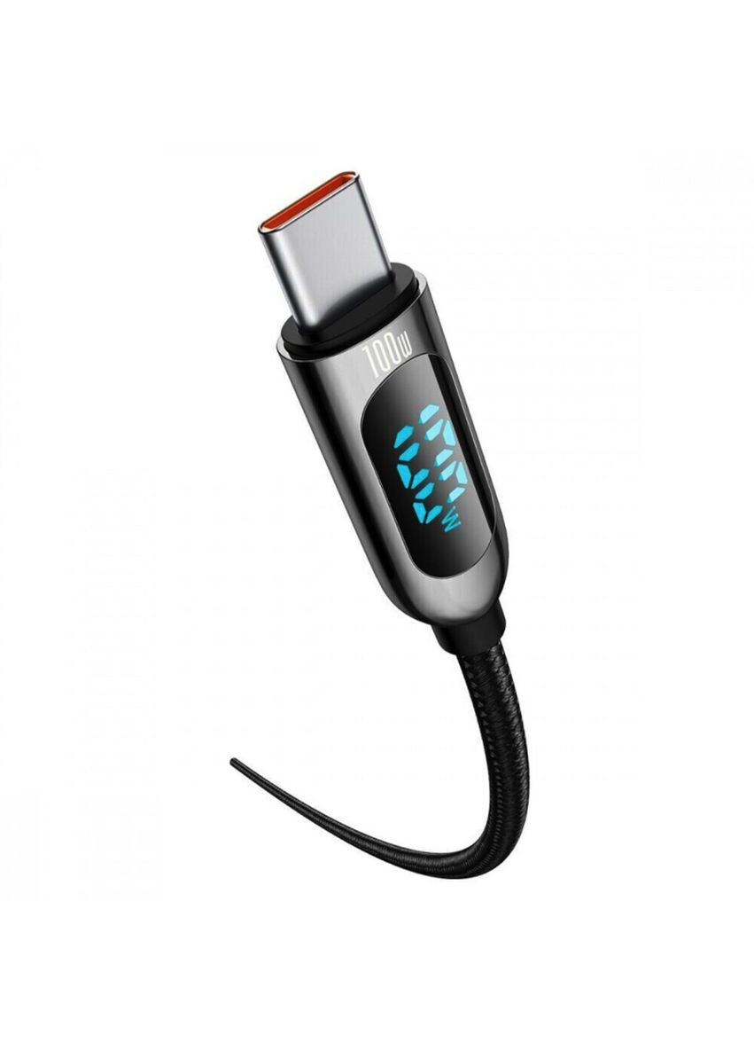 Кабель Display Fast Charging Data Cable Type-C to Type-C 100W 1m (CATSK-B01) Baseus (345109624)
