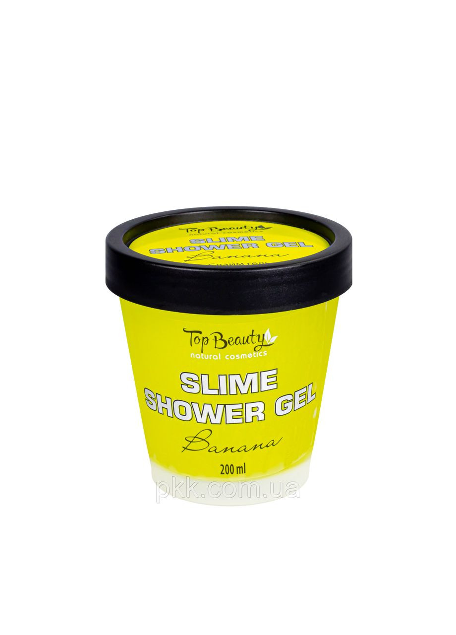 Гельслайм для душа Banana 200 мл Top Beauty (302728989)