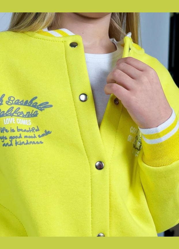 Бомбер для девочки HC (h001-6404-025-33-5) No Brand (292323119)