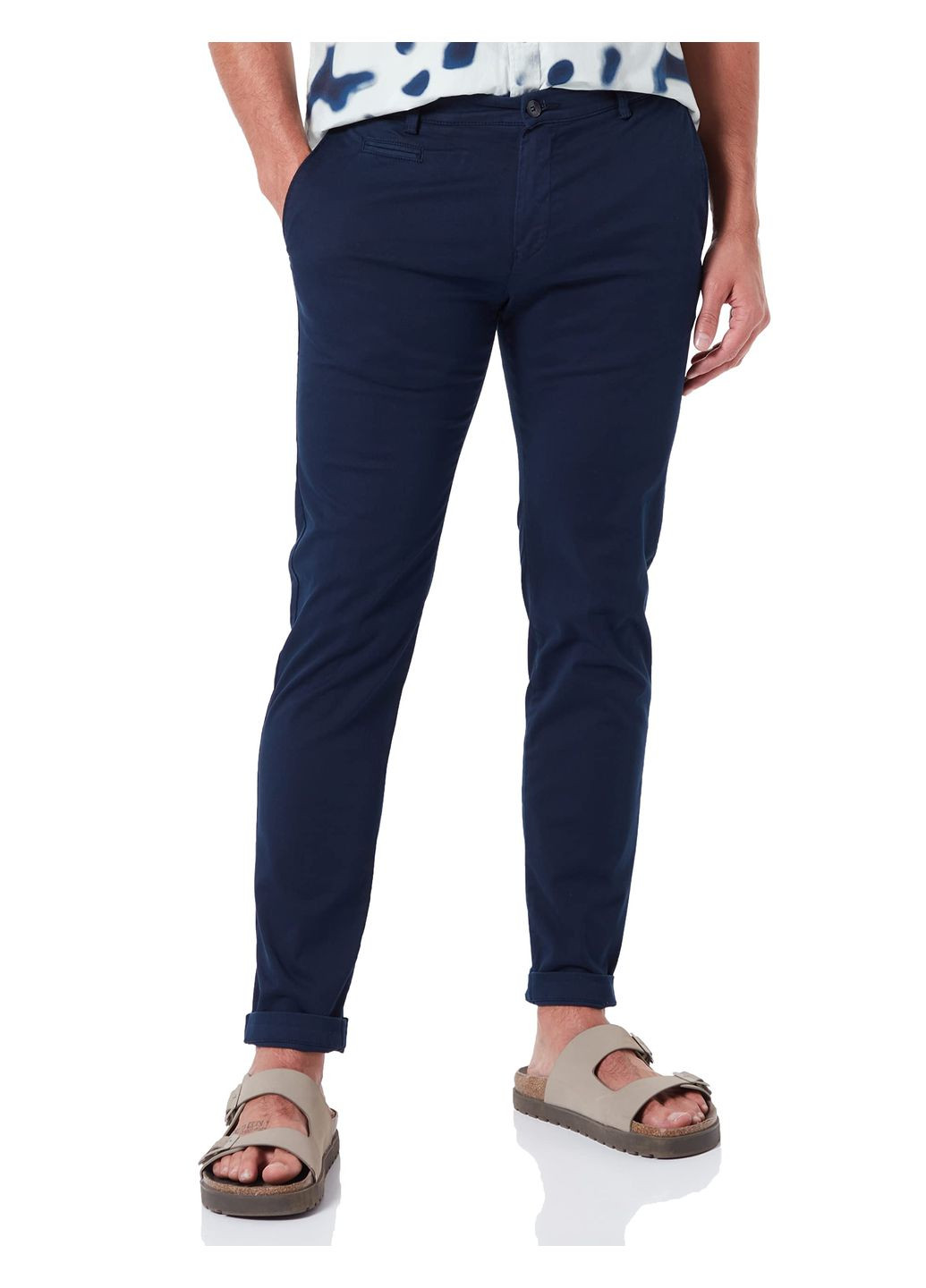 Синие брюки Bugatti