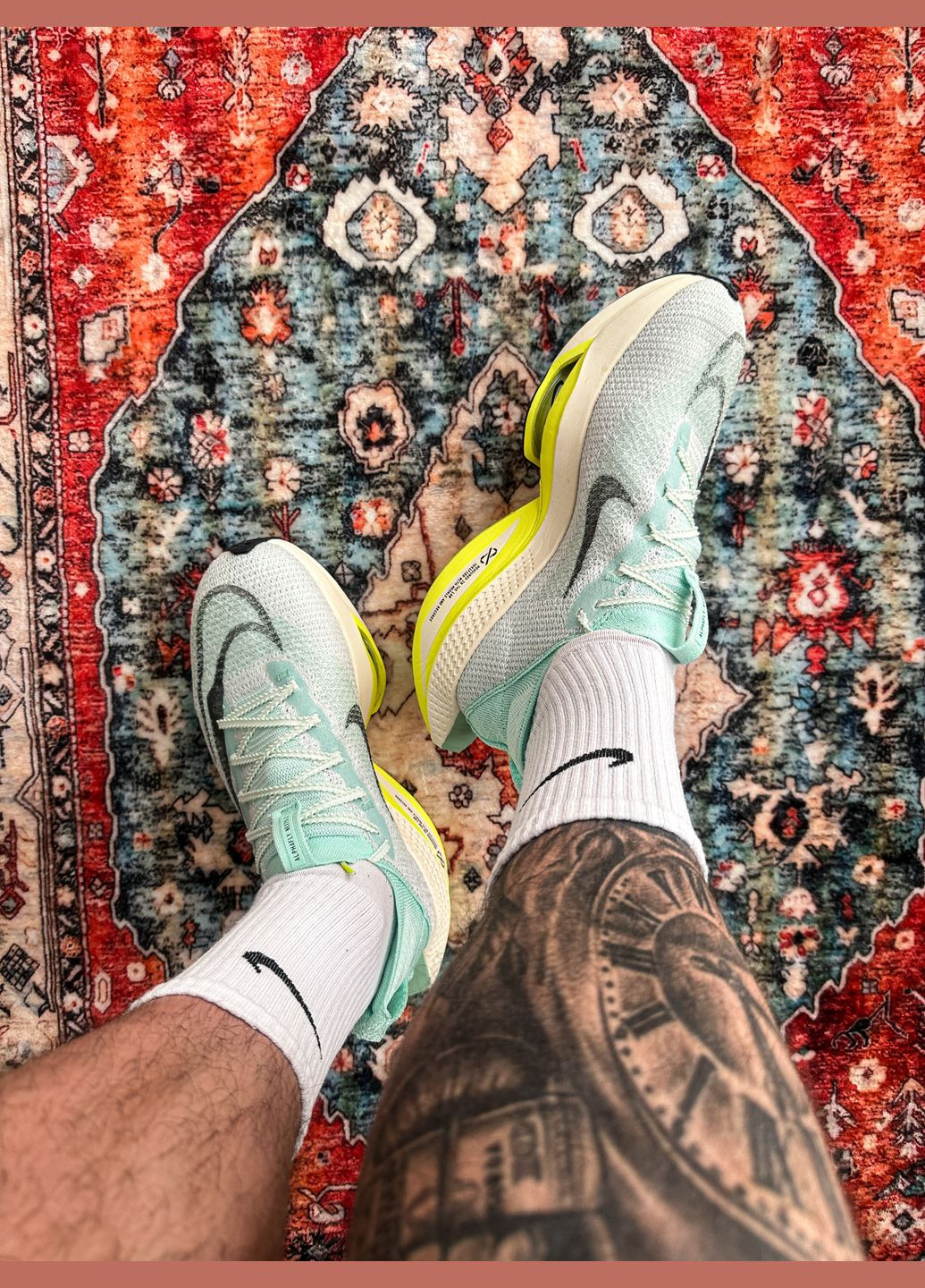 Серые демисезонные кроссовки мужские nike wmns air zoom alphafly next 2 mint | найк аир зум серые No Brand