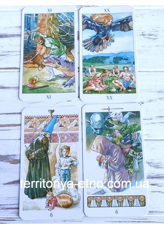Бревно таро 78 волшебников The Sorcerers Tarot No Brand (351372630)