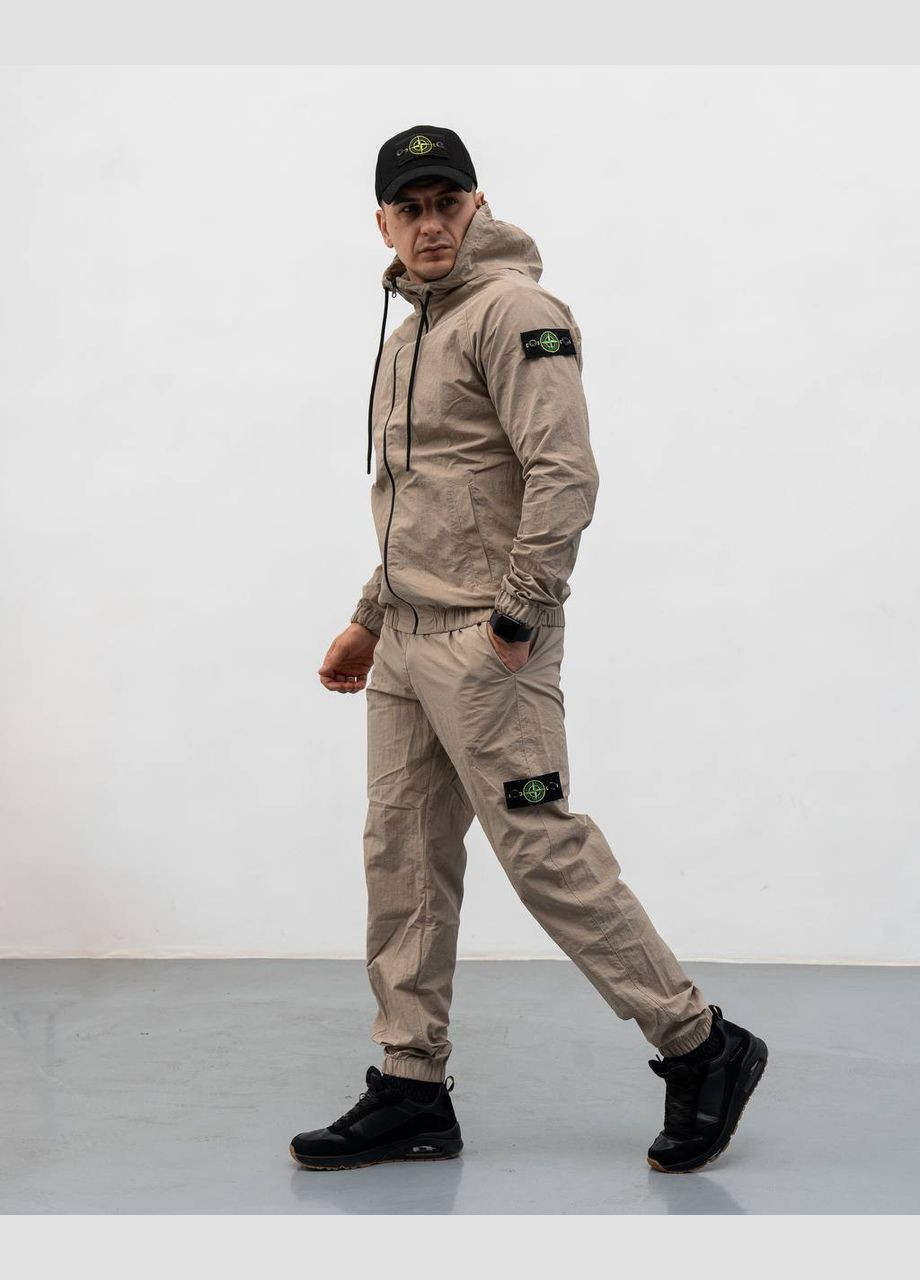 Спортивний костюм з плащівки+кепка (сумка месенджер в подарунок) No Brand (329057607)