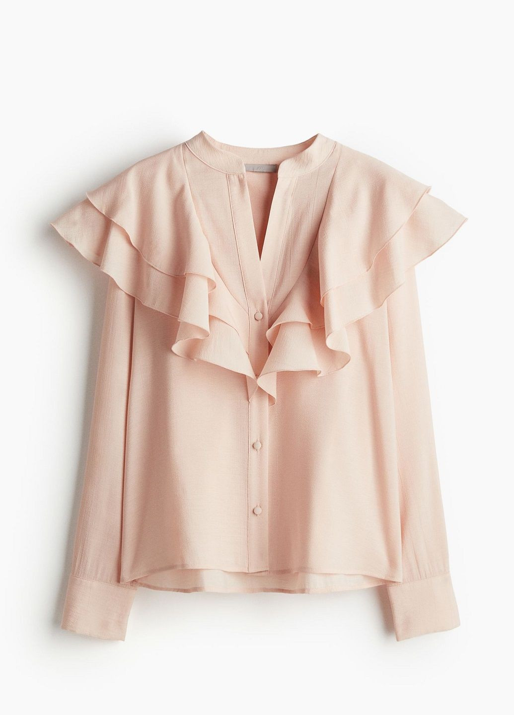 Пудрова демісезонна блузка H&M