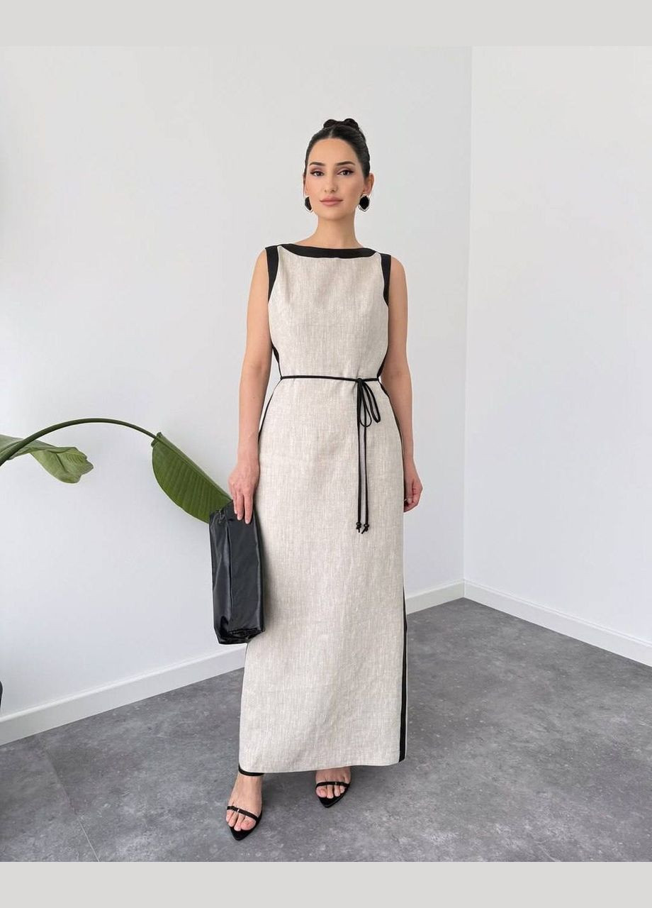 Бежева повсякденний сукня жіноча Україна однотонна