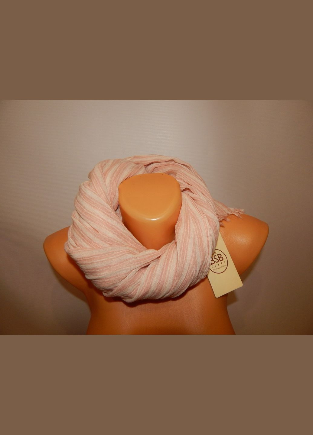 Палантин - фірмовий шарф жіночий легкий BSB JEANS 006ш No Brand (307173300)