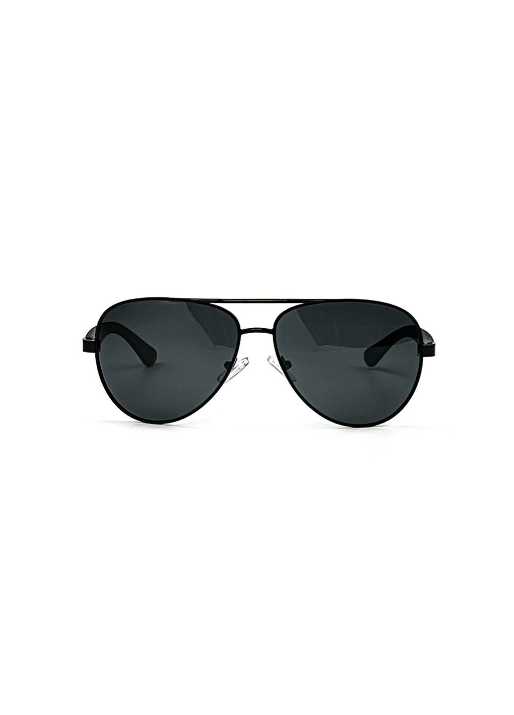 Солнцезащитные очки с поляризацией Авиаторы мужские 469-075 LuckyLOOK 469-075m (294336971)