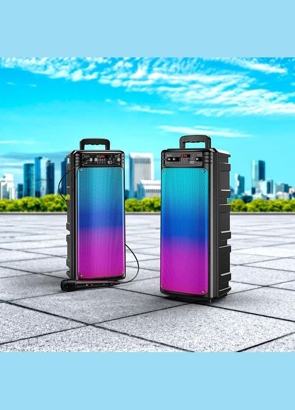 Колонка-кароке bs52 billowing outdoor BT speaker бездротова акустика Hoco (277634649)