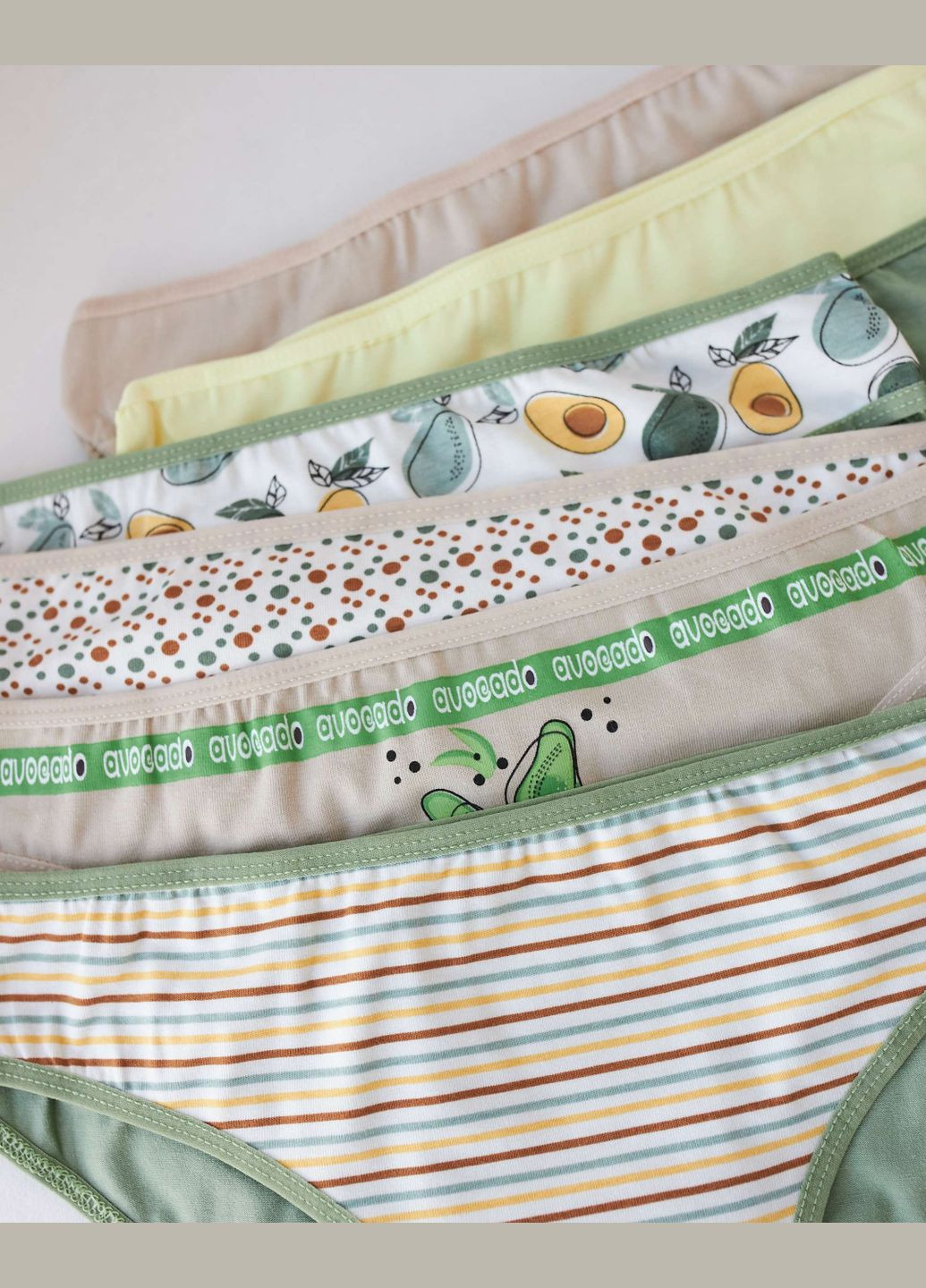 Набор женских базовых трусиков неделька - 7 шт. Nicoletta (303617398)