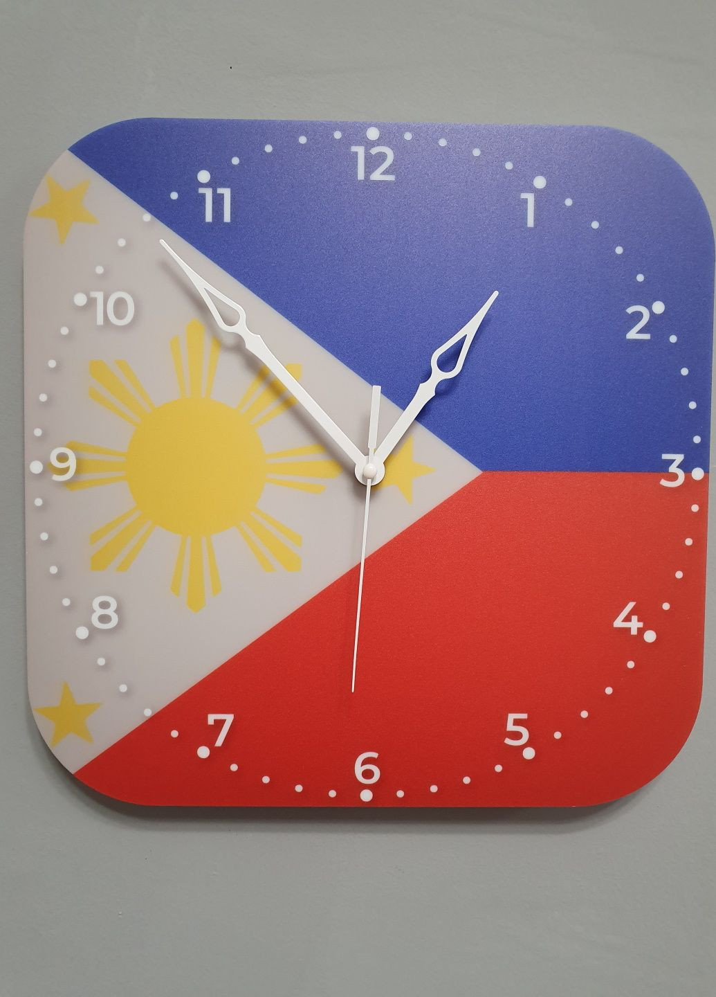 Часы настенные флаг Филиппин No Brand (321989338)