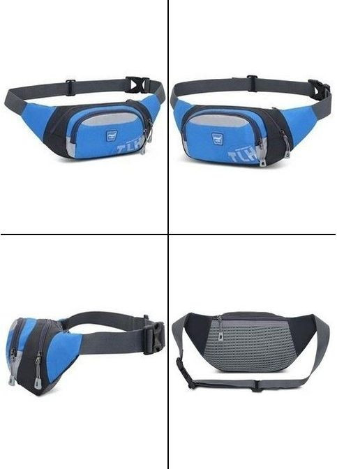 Поясная сумка слинг Tanluhu . 4,5л. 37х15х8см. Черная. Сумка бананка. Bd Sport (311222354)