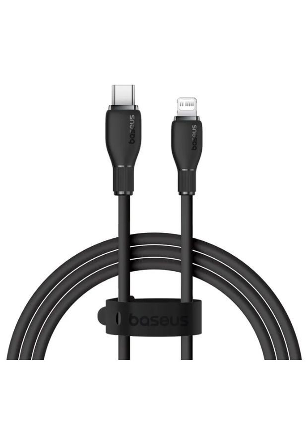 Кабель Pudding Series Fast Charging Cable Type-C to iP 20W 1.2m Cluster Black Baseus (297457285)