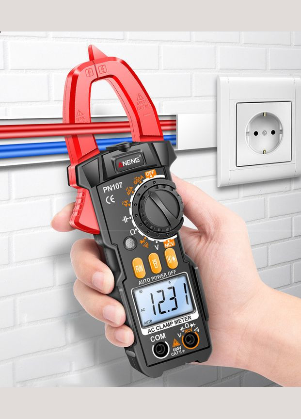 Цифровой мультиметр клещи PN107 на 4000 отсчетов Aneng (303401437)