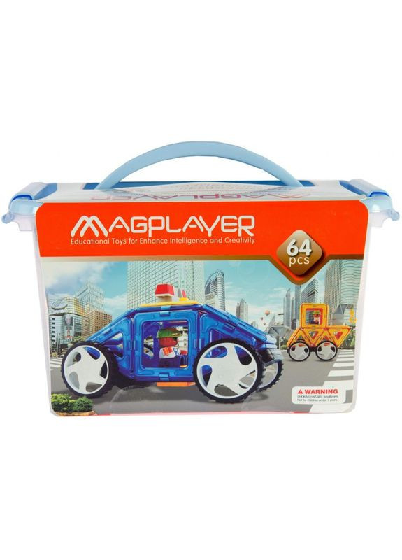 Магнитный конструктор 64 (MPT-64) MagPlayer (322907202)