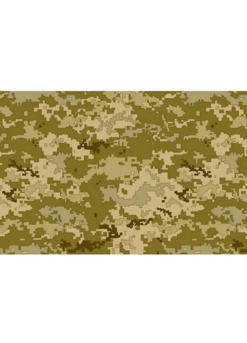 Многоразовый дождевик плащ тактический на кнопках с капюшоном ПИКСЕЛЬ, размер универсальный XL-8XL (52-64) Eva (301536164)