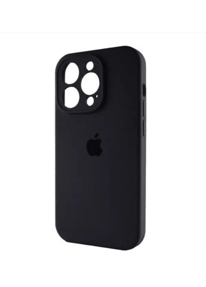 Чехол silicone case full camera на 15 PRO MAX силиконовый cover для айфона / Black No Brand (369137230)