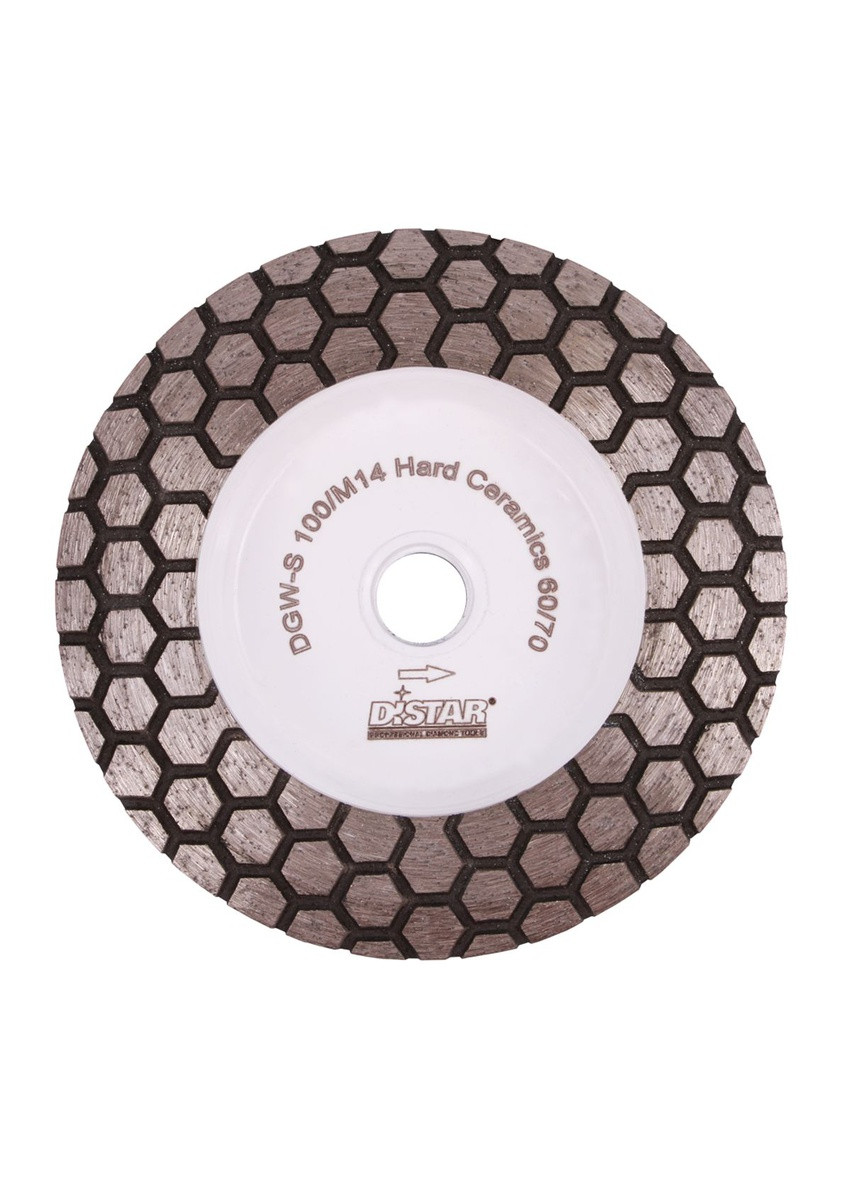 Алмазна торцева фреза DGMS (100 мм, M14, 60) Hard Ceramics 17483524005 (10194) Distar (290253595)