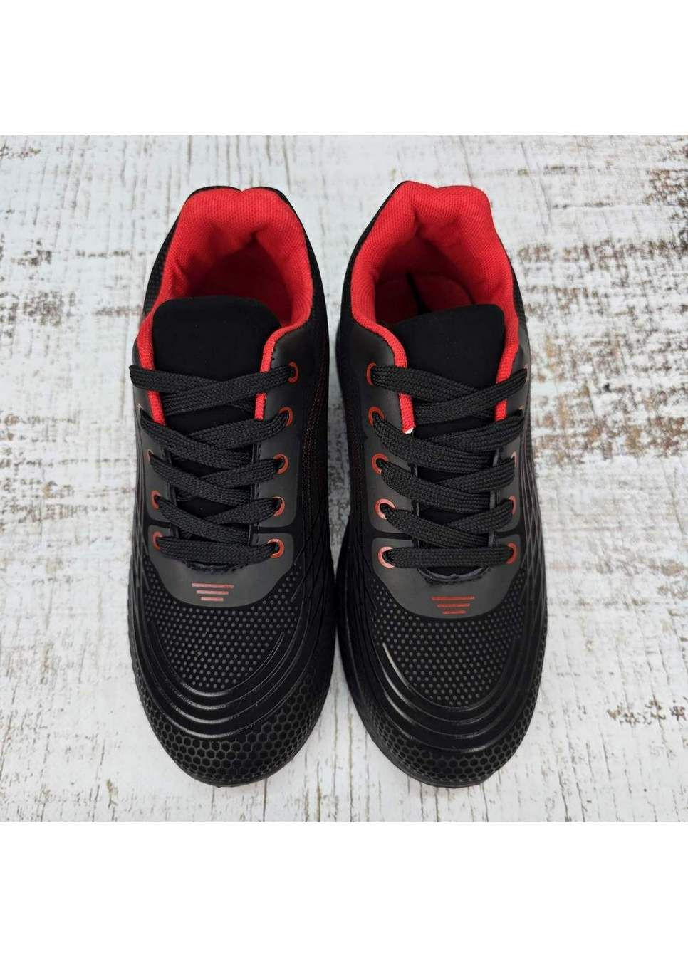 Черные демисезонные кроссовки подростковые Paliament