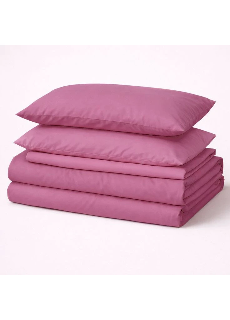 Комплект постельного белья №17-1608 Heather Rose Mikrosatin Premium Однотонный Mirson (399190187)