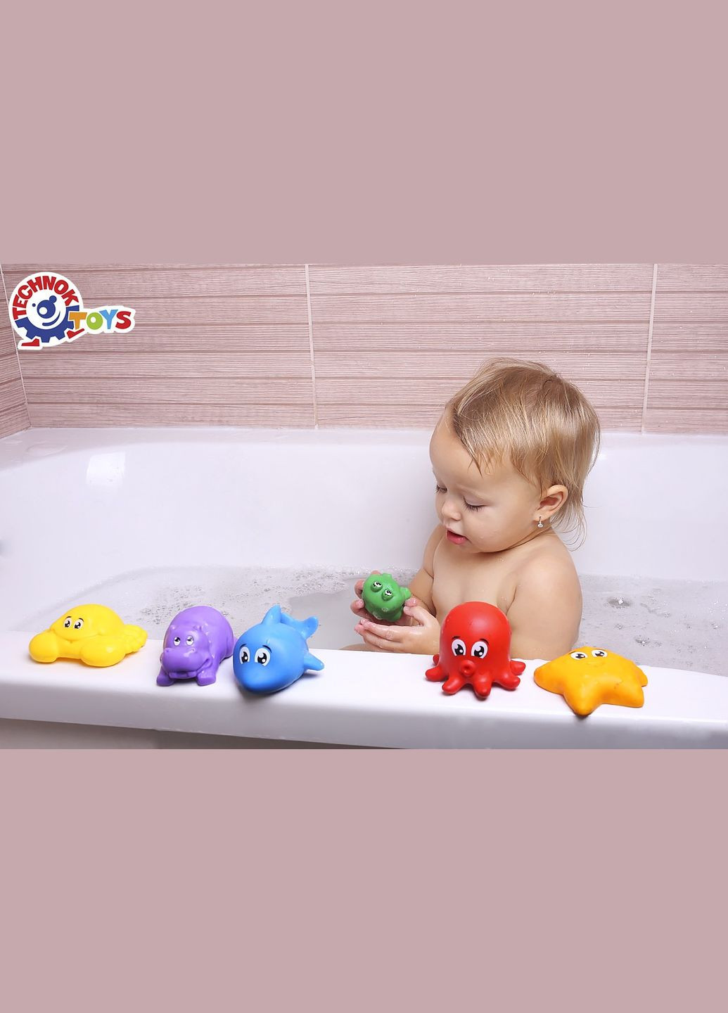 Детская игрушка "Набор для ванной " (7471), водные жители ТехноК (293484151)