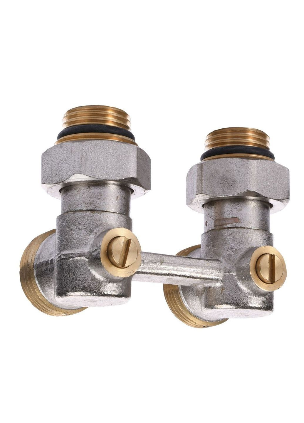 Вузол нижнього підключення панельного радіатора NV 5102 кутовий кульовий 3/4″ Solomon (338864362)