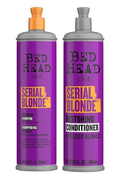 Набір для ідеального блонда Bed Head Serial Blonde шампунь та кондиціонер по 600 мл Tigi (361071992)