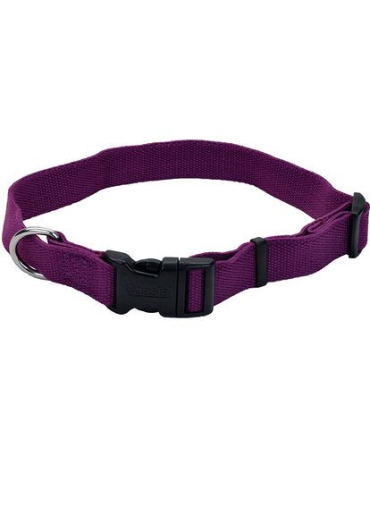 Нашийник для собак New Earth Soy Dog Collar XS 1,6 х 2030 см Фіолетовий (76484144141) Coastal (279562788)