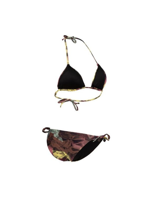 Комбінований демісезонний купальник жіночий bikini triangle allover (005954-400) Arena
