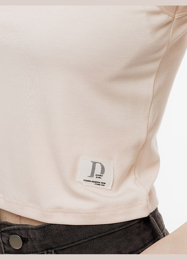 Жіноча майка колір персиковий CB-00215705 Danmo Girl — 319121915