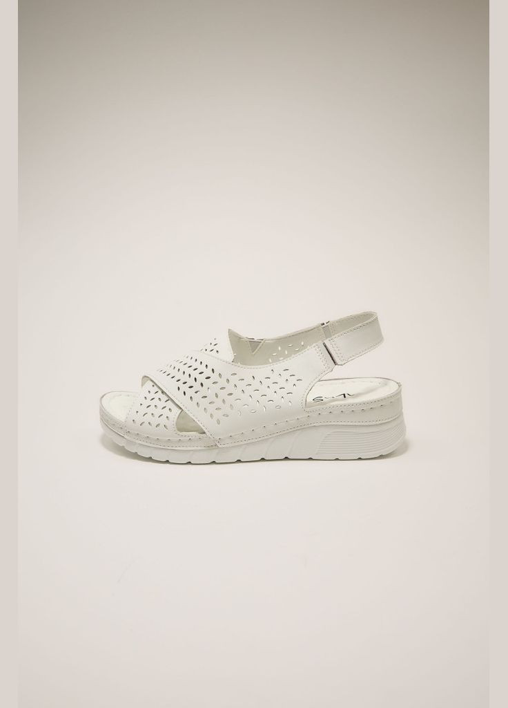 Белые босоножки 195325 ALLSY