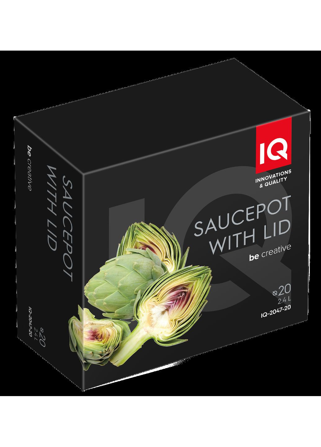 Каструля Be Creative (2.4 л) 20 см (6996317) IQ (316466169)