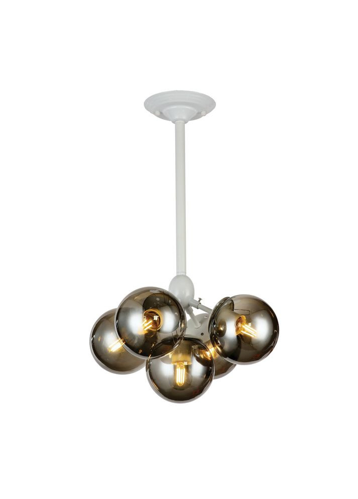 Люстра 756PL385-5 WH+BK Levistella (315484819)