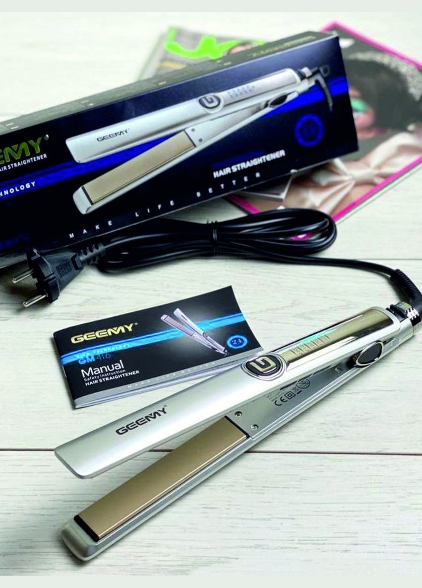 Випрямляч для волосся Geemy 1258- (333339203)