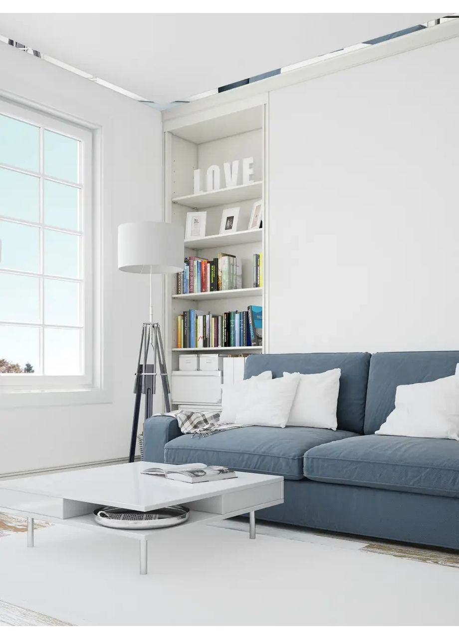 3d наклейки на стену зеркальные акриловые самоклеящиеся Молдинг-20 2х29.5 см 24 шт. Серебро Ваша Світлість (366334749)