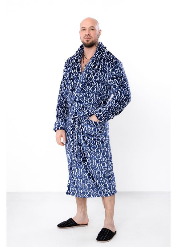 Махровый мужской халат с карманами (p-1558) Носи своє (370270079)