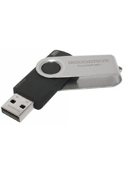 Флеш память UTS2 (Twister) 8GB Black (UTS2-0080K0R11) Goodram (399918915)