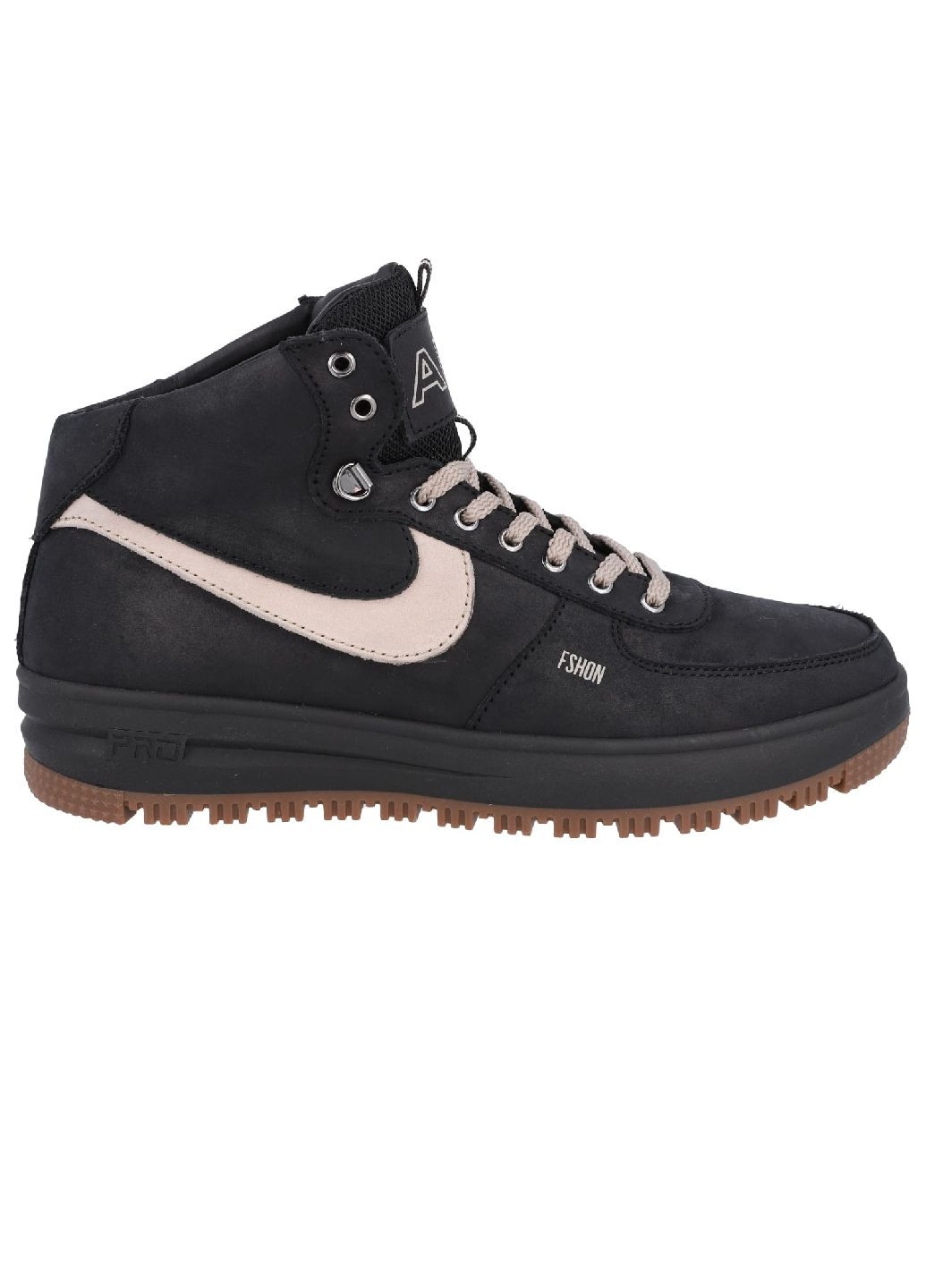 Черные осенние ботинки мужские утепленные Casual