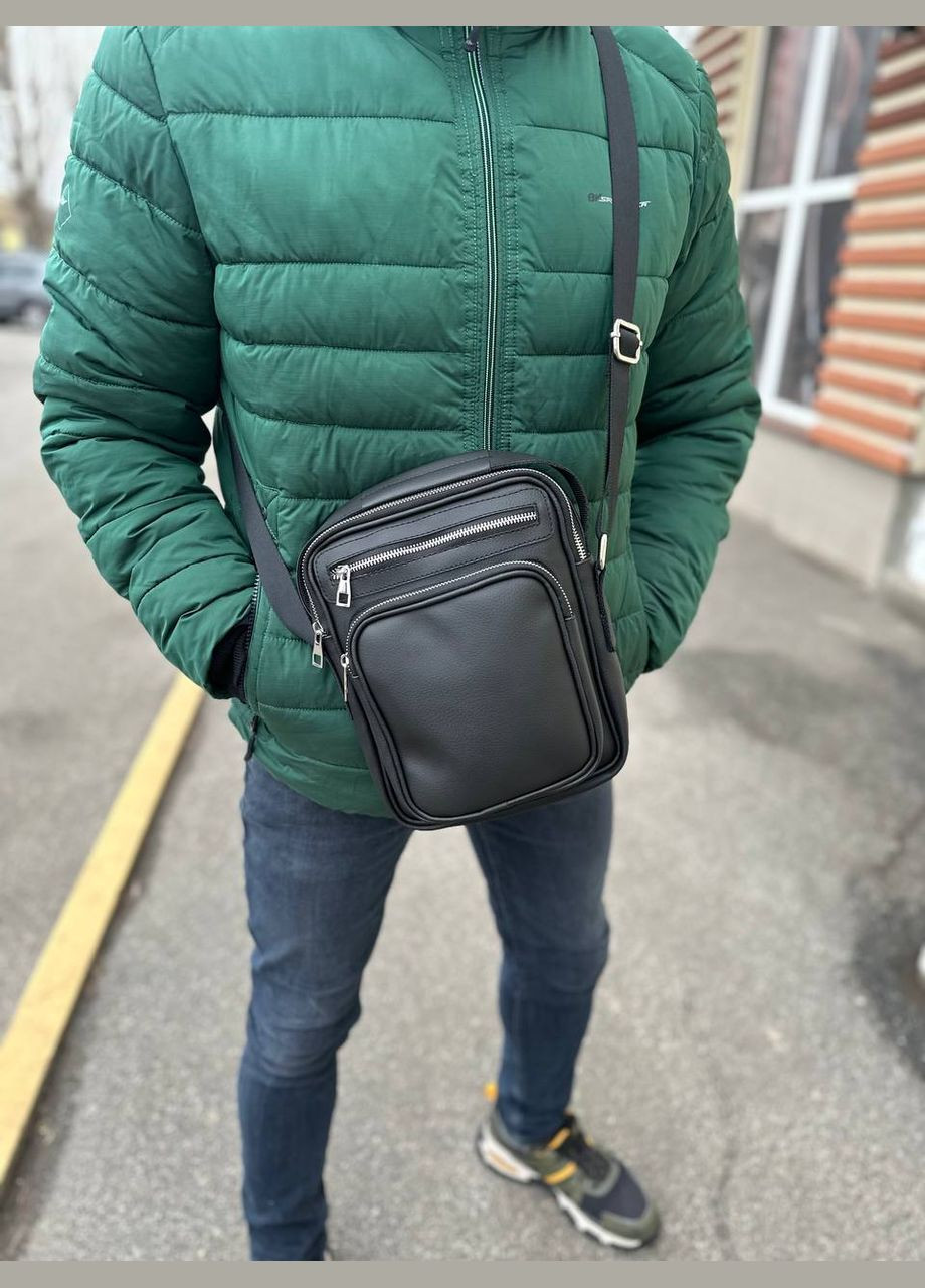 Сумка барсетка месенджер для чоловіків матова екошкіра Choice No Brand (319159524)