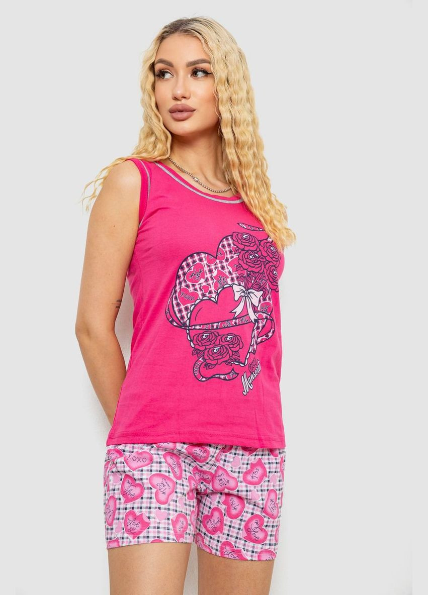 Малиновая пижама женская Ager 243R03674