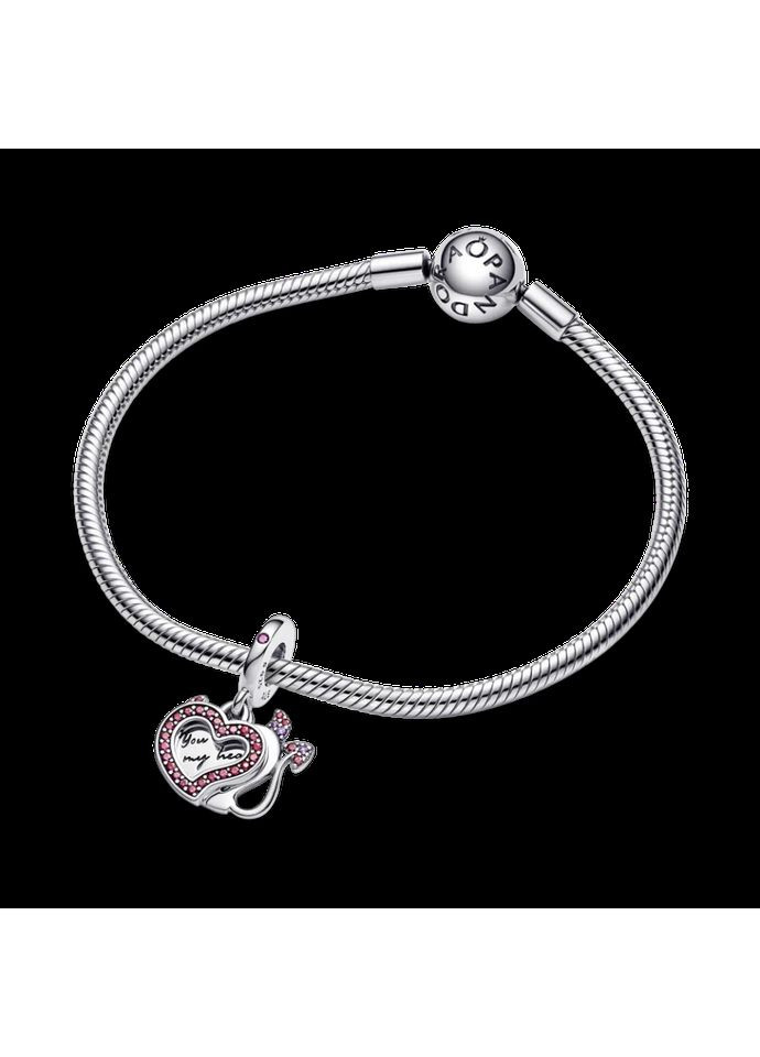 Серебряный шарм Пандора "Ты зажигаешь мое сердце" 792511C01 Kabluchka (355345900)