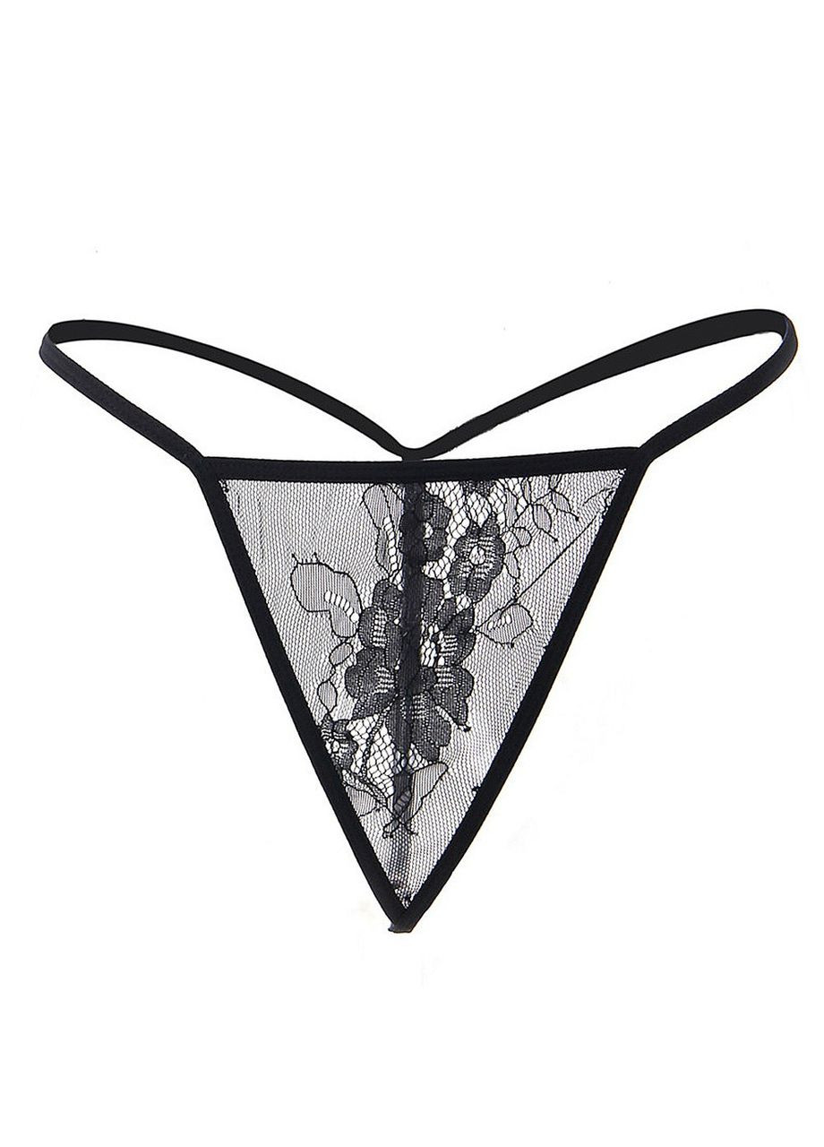 Чорний демісезонний мереживний халат чорний з довгими рукавами star night стрінги в комплекті, xs/s No Brand