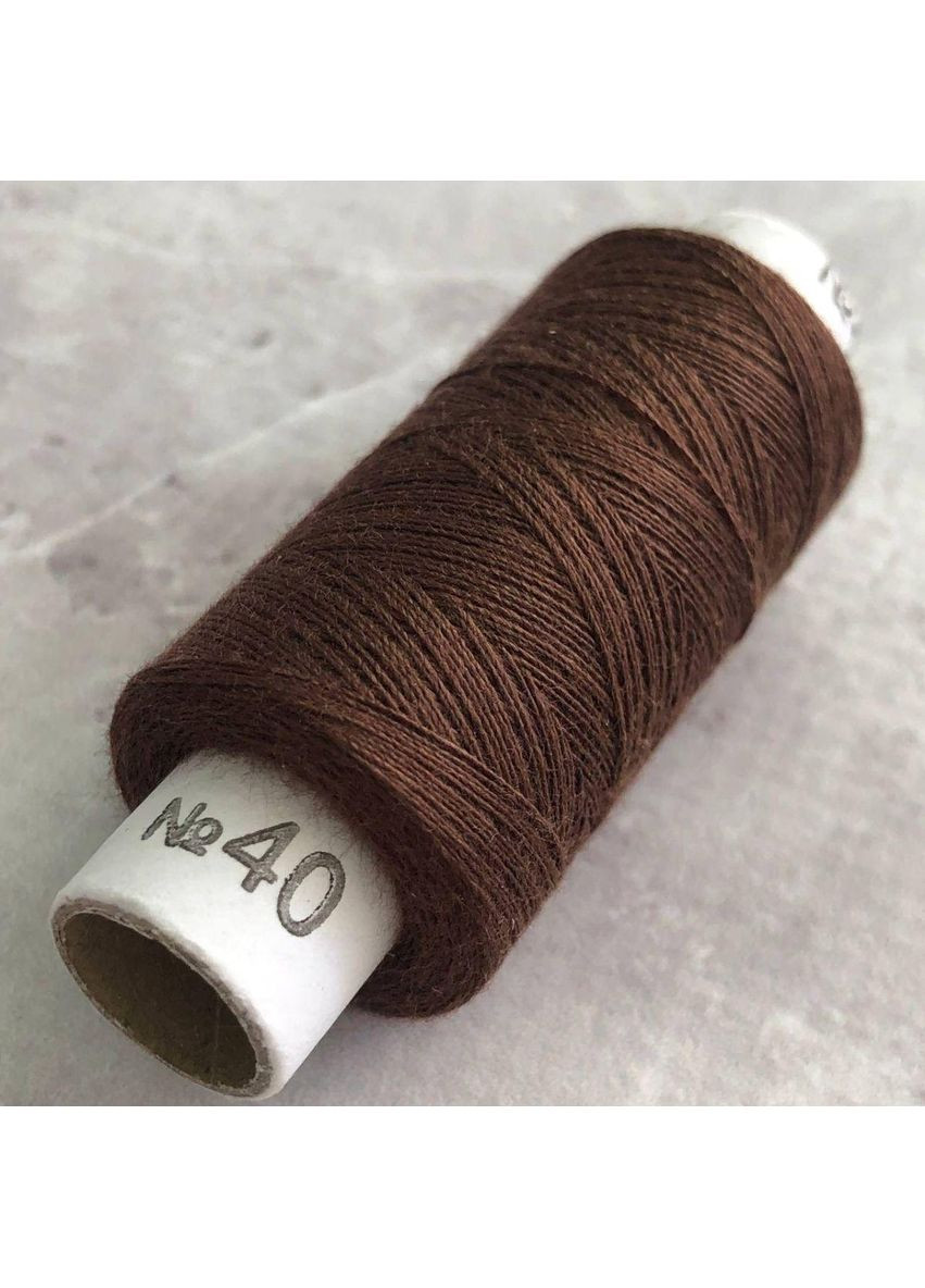 045 Нитки в котушках, для шиття 100% поліестер 40/2 (боб 200м) Plus-plus (354799317)