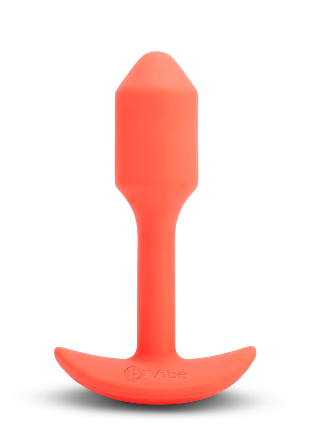 Анальная пробка с вибрацией Snug Plug 1, оранжевая, размер S CherryLove B-Vibe (293819456)