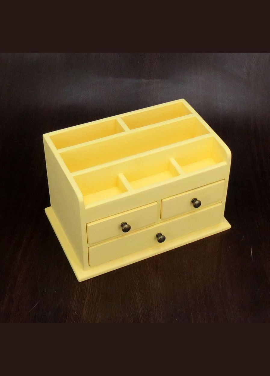 Органайзер настільний з дерева Джойс лимонад (КНЦ-004551) No Brand (328225627)